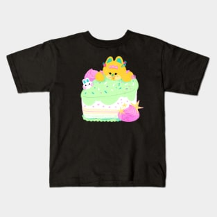 Kitty cake Kids T-Shirt